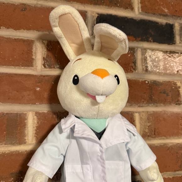 Baby First TV Doctor Harry the Bunny Plush Rabbit Stuffed Animal Dr. Rare HTF - Picture 3 of 6